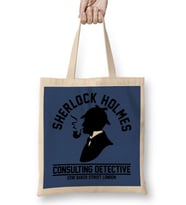 Sherlock Holmes 2 Bez Çanta Uzun Saplı