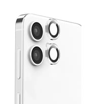 Uray store Samsung Galaxy A06 Raze Metal Kamera Lens - Gümüş