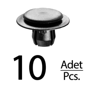 Mercedes W140 R129 W124 W123 W116 Peugeot için Döşeme Paneli Klipsi - 10 Adet
