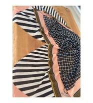 Siyah Polo Seri Spor Şal Pareo 100 x 190 cm 1767094