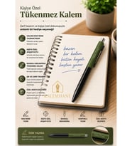 Kalemhane Kişiye Özel Ahşap Kutulu Tükenmez Kalem 6