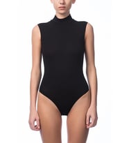Nbb Bayan Bogazlı Balıkçı Yaka Sıfır Kol Çıtçıtlı Body 2950 (Siyah)