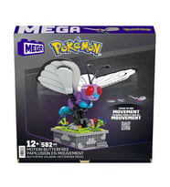 Pokemon Construx Motion Butterfree Mekanik Yapı Blok Seti HKT22 (Çok Renkli)
