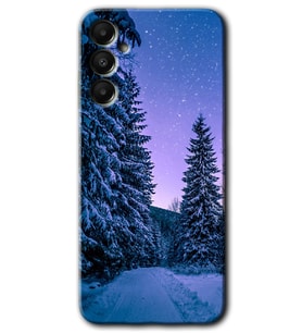 Galaxy A05s Kılıf HD Desen Baskılı Kılıf - Kış Manzarası
