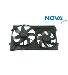1TD121203A Fan Motorları & Dual Çerçeve 300W+200W - Caddy-Golf 5-Octavia-Passat-Jetta-Toledo-Leon-A3