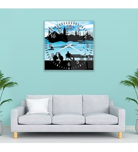 İstanbul Cam Saat - 60 cm