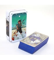 Metal Kutulu Tarot Kartı