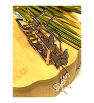 Monalisa Home 8 cm Lüks Gösterişli Renkli Metal Kıstırma Toka