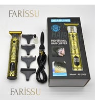 Dearling RF-1863 Antika Tasarım Profesyonel Kablosuz Saç Sakal Traş Makinesi