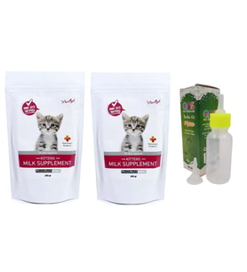 Yavru Kedi Süt Tozu 2 Adet + Biberon 60 Ml Biberon 