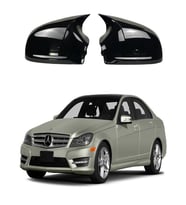 MERCEDES C SERİSİ W204 Araca Özel Batman Yarasa Ayna Kapağı Pianoblack