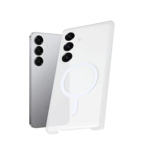Samsung Galaxy S25 Plus Kılıf Pc Zara Magsafe Şeffaf Kılıf - Şeffaf
