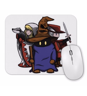 Final Fantasy House Wizards Mouse Pad