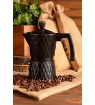 Bambum Taşev T1203 Adamante Moka Pot 6 Fincan (Alüminyum)