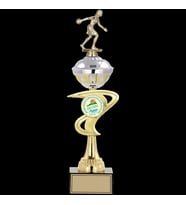 ODAK KUPA - Figürlü Kupalar - Bowling Kadın Figürlü Kupalar FG-065 B - 45 cm