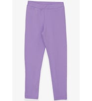 Breeze Kız Çocuk Tayt Basic 8-14 Yaş, Lila