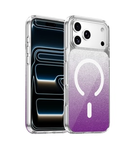 Onegif Apple iPhone 17 Pro Sora Simli Magsafe Kapak - Mor
