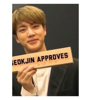 Bts Kim Seokjin Komik Meme Tablo Ahşap Poster Dekoratifnı Onayladı Kod558