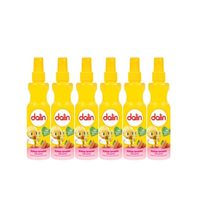 Dalin kolay tarama saç spreyi badem yağlı 6 x 100 ml