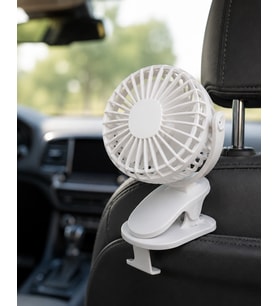 360 Derece Dönebilen Mandallı Şarjlı Mini Masa Fanı (kopya)