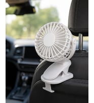 360 Derece Dönebilen Mandallı Şarjlı Mini Masa Fanı (kopya)