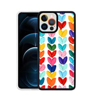 Apple iPhone 13 Pro Kılıf Zore M-Fit Desenli Kılıf Heart No6