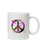 Kupa Bardak Peace Sign