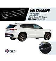 VW T.AYRON Uyumlu Cam Alt Çıtası 6 Prç. 2024 Üzeri P.Çelik
