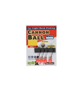 Spiinx Cannon Ball Mafsallı Pembe UV Jighead No:10 1gr
