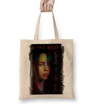 Billie Eilish 015 Bez Çanta Uzun Saplı