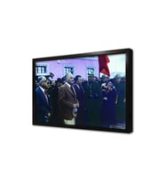 Atatürkün Sağlıkla İlgili Çalışmaları Çerçeveli Mdf Tablo