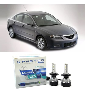 Mazda 3 Led Xenon Kısa Far Ampulü H7 Access Yeni Seri Beyaz 2003-2008