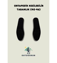 Ortapedik Kesilebilir Tabanlık (40-46) (Siyah)