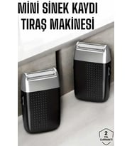 Mey İthalat® Tıraş Makinesi Mini Sinek Kaydı Şarjlı Taşınabilir Paslanmaz Çelik