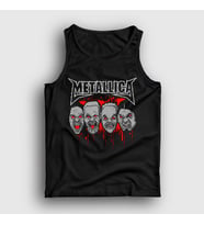 Presmono Unisex Siyah Band V2 Metallica Atlet 291297tt