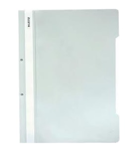 Leitz Telli Dosya Plastik Beyaz L-4189 (50 Li Paket)