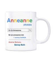 Kişiye Özel İsimli Arama Motoru Kupa Bardak - Anneanne
