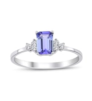 Pırlanta Tektaş Tanzanite Yüzük
