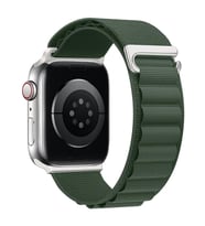 Microsonic Apple Watch Series 10 46mm Kordon Alps Spin Yeşil (Yeşil)