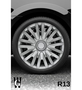 Mazda RX 13 İnç Jant Kapağı (4 ADET) Gri G110
