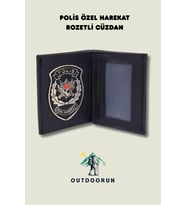 Polis Özel Harekat Rozetli Cüzdan