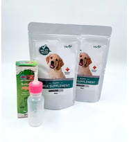 Mxsl Yavru Köpek Süt Tozu 2 adet + 60ml Biberon