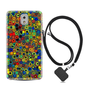 Samsung Note 3 4 5 8 9 20 Ultra 10 Lite Kılıf Boyun Askılı Silikon Nazar Boncukları 1746