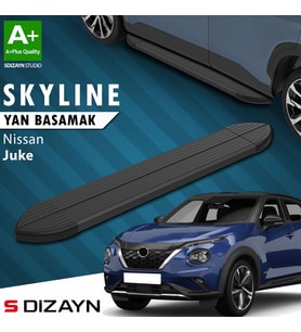 S-Dizayn Nissan Juke 2 Skyline Siyah Yan Basamak 173 Cm 2019 Üzeri A+ Kalite