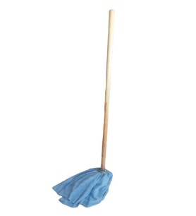 Yeniçağ Mikrofiber Havlu Paspas Mop Ucu Ve Ahşap Saplı Takım
