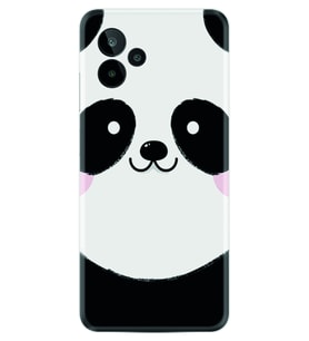 General Mobile GM 24 Pro Kılıf Silikon Desen Özel Seri Sevimli Panda 1794