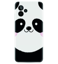 General Mobile GM 24 Pro Kılıf Silikon Desen Özel Seri Sevimli Panda 1794