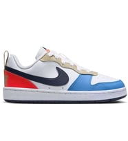 Nike Court Borough Low GS Recraft Beyaz-Mavi Günlük Spor Ayakkabı