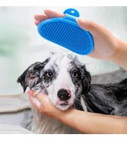 Kedi ve Köpek Silikon Yıkama ve Tüy Toplama Aparatı Ayarlanabilir Evcil Hayvan Köşe Kaşınma Aparatı