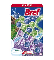 Bref Power Aktiv Okyanus Lavanta Tarlası ve Çam Ormanı Tuvalet Kenar Bloğu 4 x 50g
